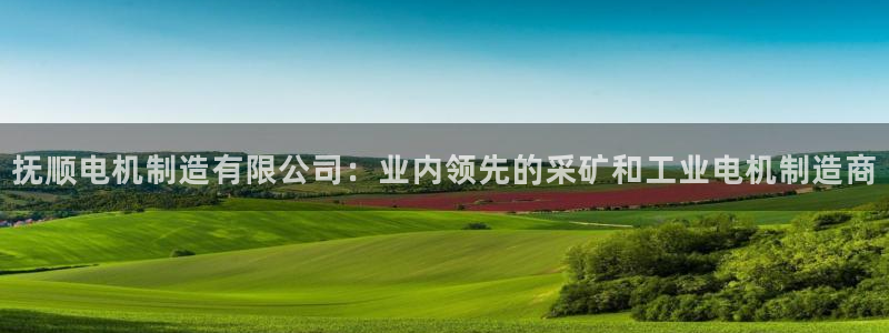 所有彩神购买首页中心：抚顺电机制造有限公司：业内领先的采矿和工业电机制造商