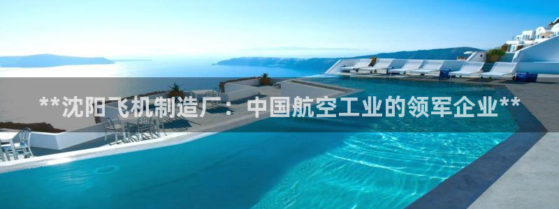彩神vl购彩大厅：**沈阳飞机制造厂：中国航空工业的领军企业**