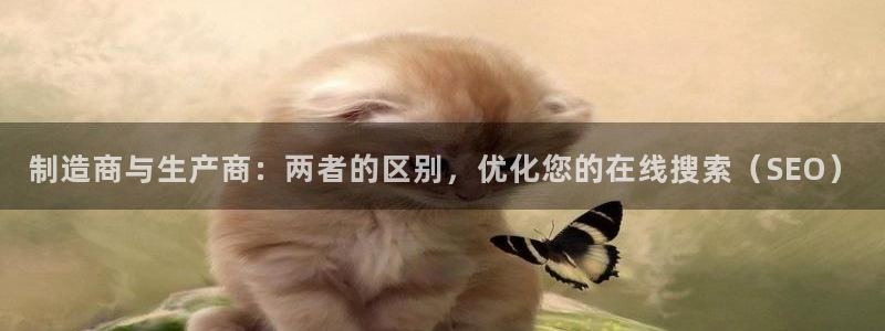 彩神平台之间是什么关系：制造商与生产商：两者的区别，优化您的