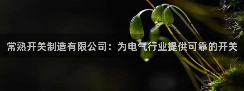 彩神8购彩-购彩大厅：常熟开关制造有限公司：为电气行业提供可