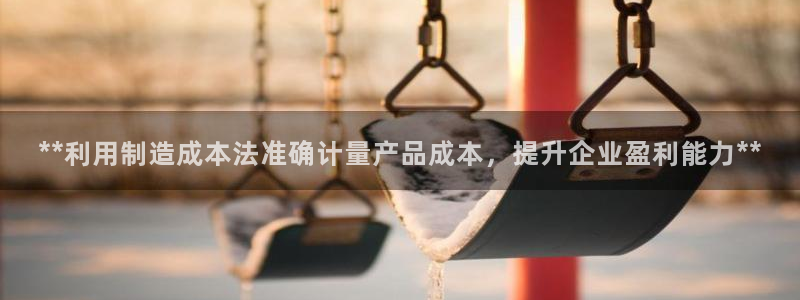 彩神v8是真的挣钱吗安全吗：**利用制造成本法准确计量产品成本，提升企业盈利能力**