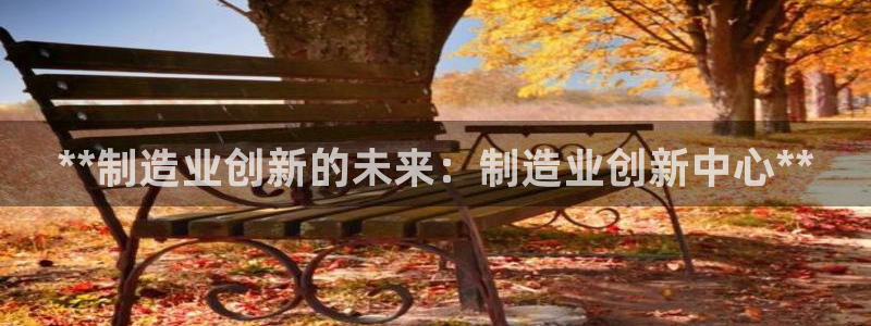 彩神平台能提现吗：**制造业创新的未来：制造业创新中心**