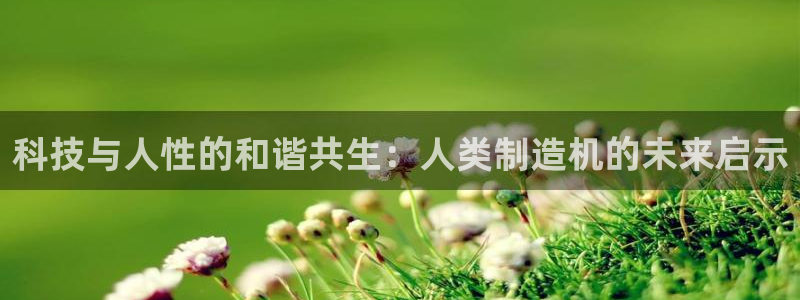 彩神 好 平台：科技与人性的和谐共生：人类制造机的未来启示