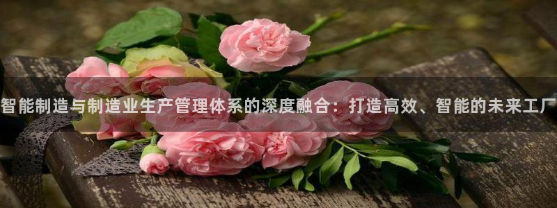 彩神v破解版：智能制造与制造业生产管理体系的深度融合：打造高效、智能的未来工厂