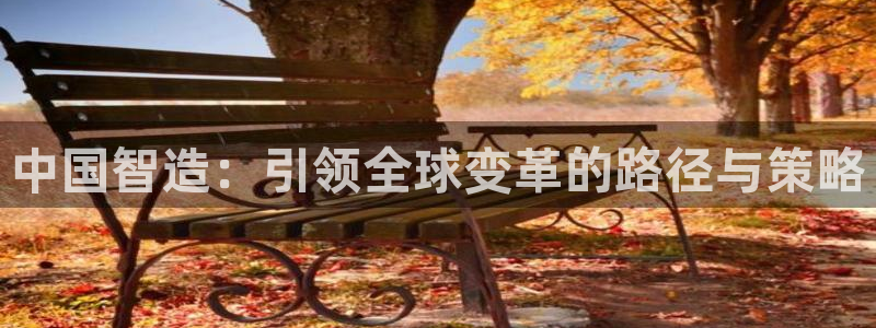 彩神v1官网：中国智造：引领全球变革的路径与策略