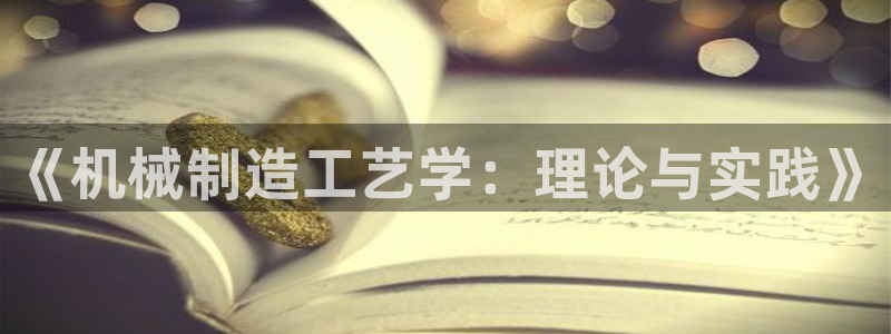 彩神vii官网大赢家：《机械制造工艺学：理论与实践》